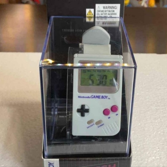 Nintendo Gameboy Watch Paladone Official Super Mario Alarm Sound - Picture 2 of 7